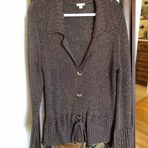 Sweater with a little sparkle / tinsel